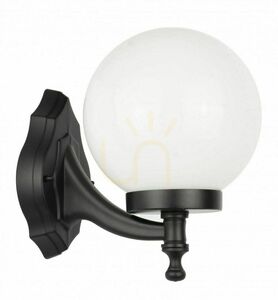 Kinkiet zewnętrzny SU-MA Kule Classic czarny patyna K 3012/1/K 200 small 0
