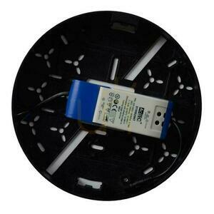 Plafon LED Lucide Ceres-LED 30W 21,5 cm czarny IP44 do łazienki small 4