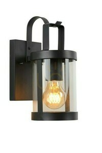 Kinkiet zewnętrzny Lucide LINDELO czarny metalowy rustykalny 29825/01/30 small 0