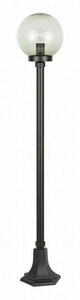 Lampa ogrodowa stojąca SU-MA czarna patynowana kula PMMA 148 cm K 5002/1/KP 200 small 1