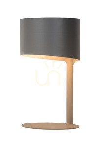 Lampa stołowa Lucide KNULLE szara metalowa E14 40W 28,5 cm 45504/01/36 small 0