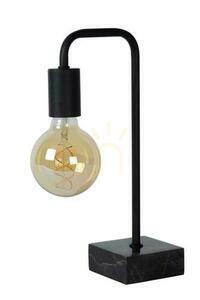 Lampa stołowa Lucide Lorin czarna stal vintage 45565/01/30 small 1