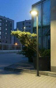 Latarnia ogrodowa SU-MA Tytan II TN-2900 ciemny popiel 290 cm small 4