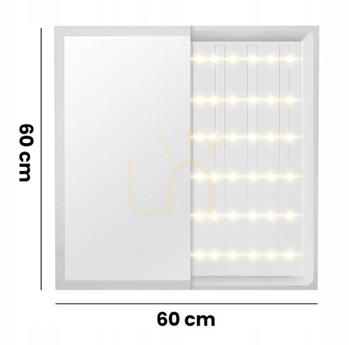 Sprawdź Panel LED natynkowy 60x60 40W biały PL-C05 130lm/W 4000K barwa neutralna