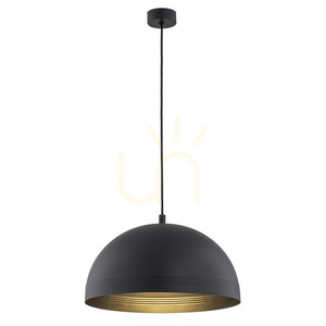 Lampa wisząca ARGON Bonita czarna ze złotym środkiem 8242 small 0