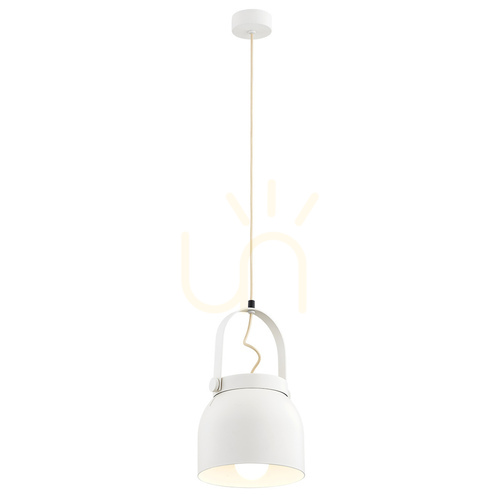 Sprawdź Lampa wisząca ARGON LOGAN beżowa E27 1x1W SKU 8280