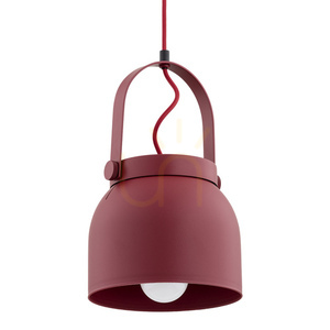 Lampa wisząca ARGON LOGAN czerwona 1xE27, stal lakierowana, SKU 8282 small 2