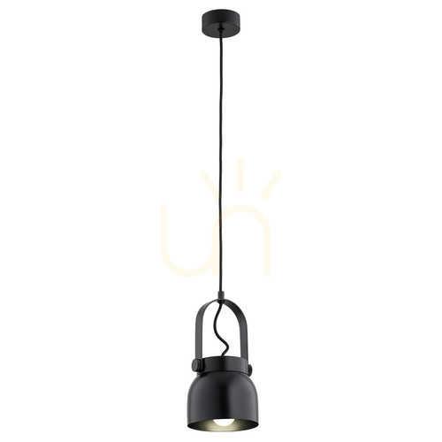 Sprawdź Lampa wisząca ARGON Logan czarna E27 stal lakierowana 8291