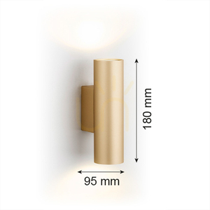 Kinkiet ARGON Mitos Plus 2xGU10 złoty 7178 small 10