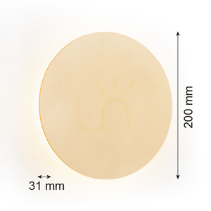 Kinkiet ARGON OREGON PLUS złoty LED 3000K 1x4W SKU 8351 small 7