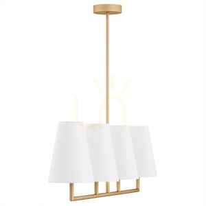 Lampa Wisząca ARGON Safiano 4xE27 biała złota 1828 small 2