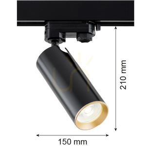 Reflektor szynowy ARGON czarny GU10 5W 8337 small 2