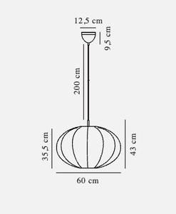 Lampa wisząca Aeron 60 biała Nordlux small 4
