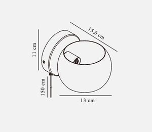 Kinkiet Belir Wall jasnobrązowy Nordlux small 3