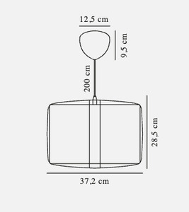 Lampa wisząca Cardine 35 biała Nordlux small 2