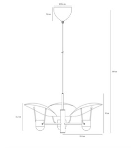 Lampa wisząca FABIOLA czarna Nordlux 2 Lampa wisząca FABIOLA czarna Nordlux small 2