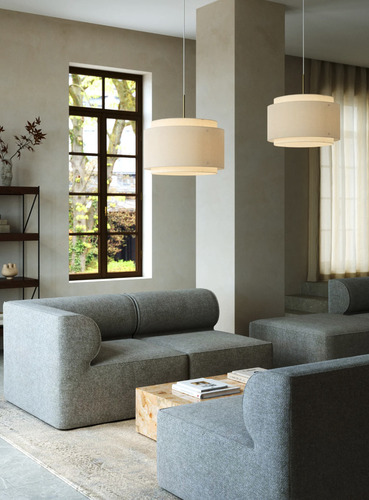 Sprawdź Lampa wisząca do salonu Takai Beżowa Nordlux