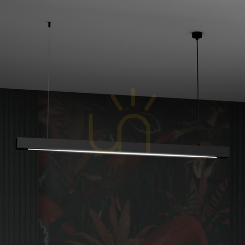 Sprawdź Lampa wisząca Milagro Lungo MLP8912 czarna 124 cm, 1×T8 LED G13