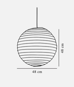 Klosz Rice Paper 48 cm  Nordlux small 2