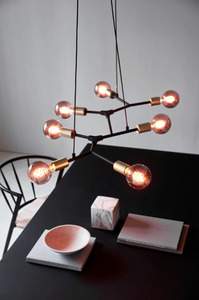 Lampa wisząca Josefine  7 czarna Nordlux small 1