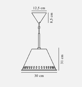 Lampa wisząca Pine czarna Nordlux small 4