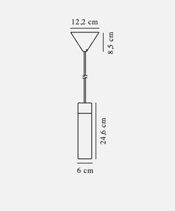 Lampa wisząca Tilo czarna Nordlux small 3