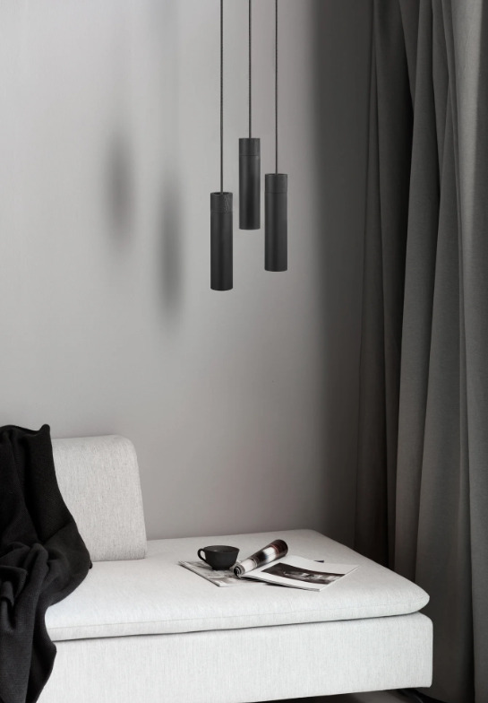 Zobacz Lampa wisząca Tilo 3 czarna Nordlux Lampa wisząca Tilo 3 czarna Nordlux