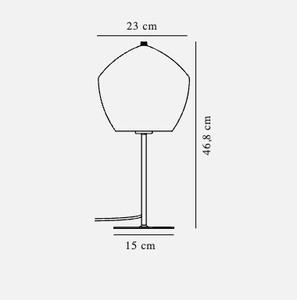 Lampa stołowa Orbiform Smoke Nordlux 3 Lampa stołowa Orbiform Smoke Nordlux small 3