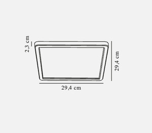 Plafon Oja Square 29 IP20 biały Nordlux 4 Plafon Oja Square 29 IP20 biały Nordlux small 4