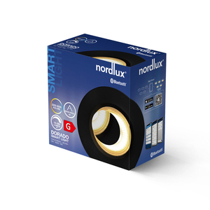 Oprawa podtynkowa DoradoSmar Nordlux LED  Tworzywo sztuczne Czarny small 0