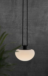 Lampa wisząca ogrodowa Sponge Black/white Nordlux small 1