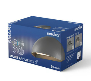 Arcus Smart kinkiet zewnętrzny Grey Nordlux small 8