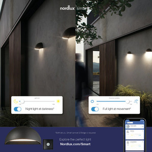 Arcus Smart kinkiet zewnętrzny Grey Nordlux small 6