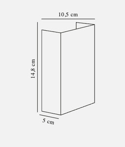 Kinkiet zewnętrzny Fold 10 czarny Nordlux small 5