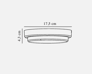 Lampa zewnętrzna Nordlux CUBA Bright Round, biała, Ø 17,5 cm, LED 14 W, 1600 lm, 3000 K, IP54 — na ścianę i sufit small 2