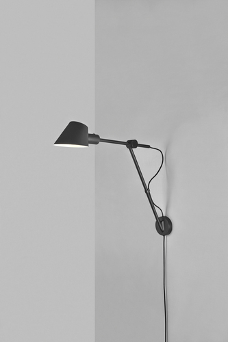 Sprawdź Lampa ścienna STAY DFTP E27 60W Aluminium Czarny