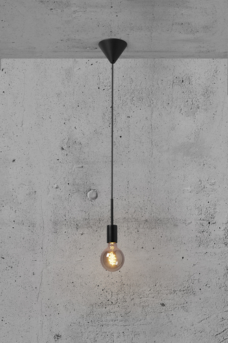 Sprawdź Lampa wisząca PACO Nordlux E27 40W Metal Czarny