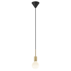 Lampa wisząca PACO Nordlux E27 40W Metal Mosiądz small 3