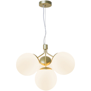 Lampa wisząca Nordlux IVONA 4-Spot mosiądz szkło opalowe 4xE27 small 3