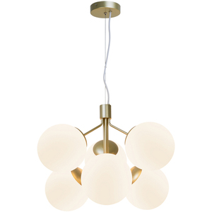 Lampa wisząca Ivona 6 Mosiądz Nordlux small 0