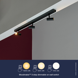 Lampa sufitowa OMARI Nordlux LED  Metal Czarny small 3