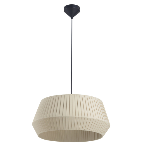 Sprawdź Lampa wisząca DICTE Nordlux E27 60W Tekstylia Beżowy