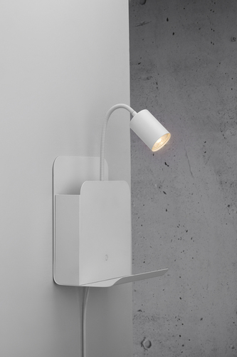 Sprawdź Lampa ścienna ROOMI Nordlux GU10 35W Metal Biały