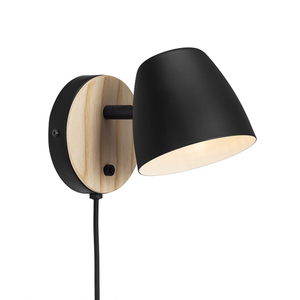 Lampa ścienna THEO Nordlux GU10 35W Metal Czarny small 1