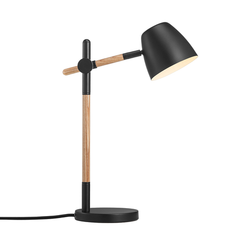 Sprawdź Lampa stołowa THEO Nordlux GU10 35W Metal Czarny