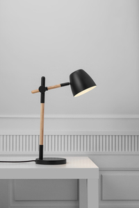 Lampa stołowa THEO Nordlux GU10 35W Metal Czarny small 0