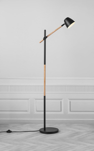Lampa podłogowa THEO Nordlux GU10 35W Metal Czarny small 0