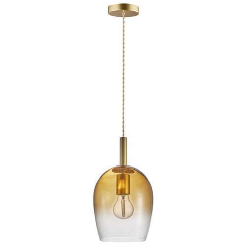 Sprawdź Lampa wisząca UMA Nordlux E27 40W Szkło Bursztynowy