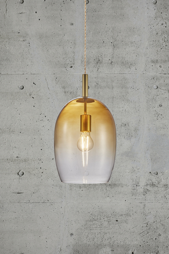 Sprawdź Lampa wisząca UMA Nordlux E27 40W Szkło Bursztynowy