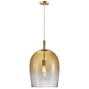 Lampa wisząca UMA Nordlux E27 40W Szkło Bursztynowy small 2